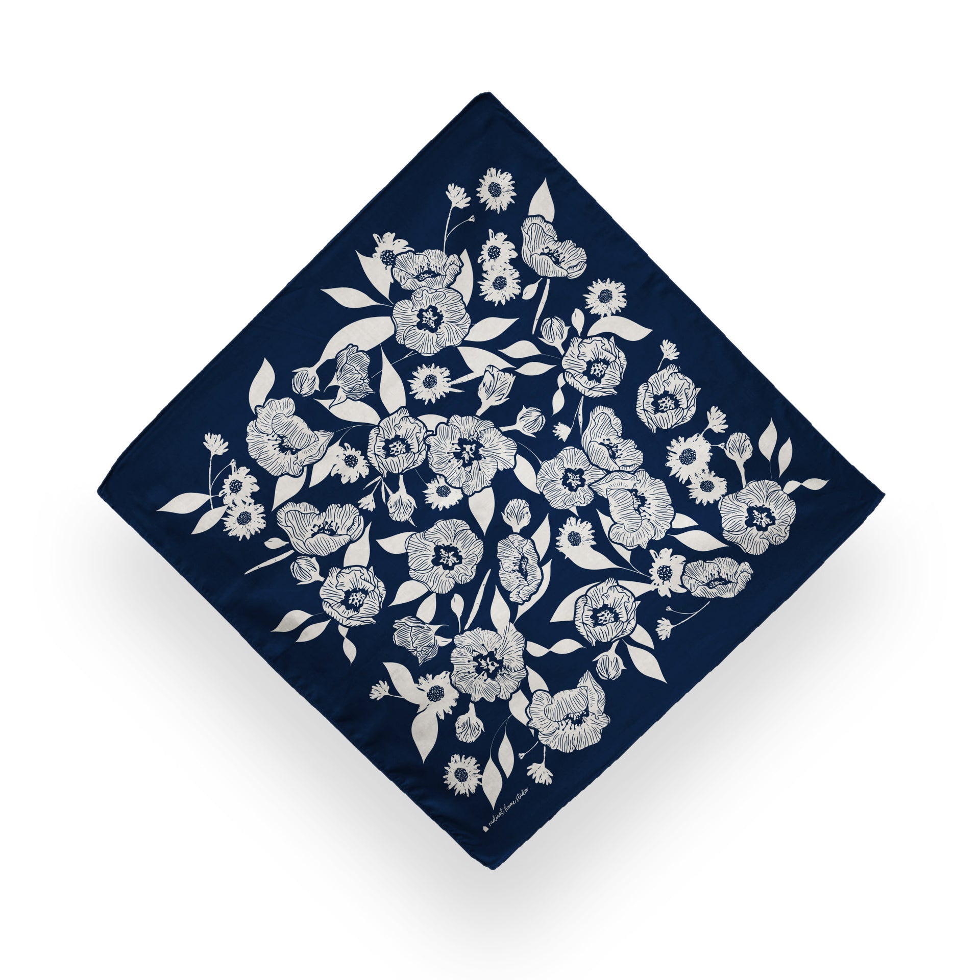 Cotton Bandana Designer Floral | Overflow & Co.