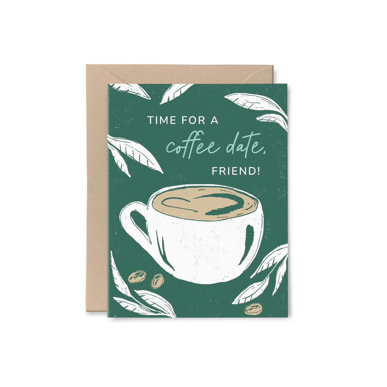 Time for a Coffee Date Friendship Card | Overflow & Co.