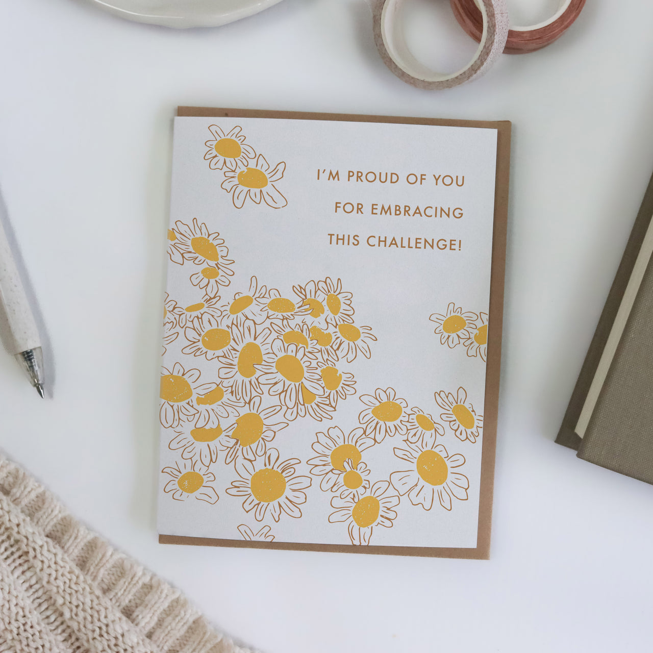 Proud of You For Embracing This Challenge Encouragement Card | Overflow & Co.