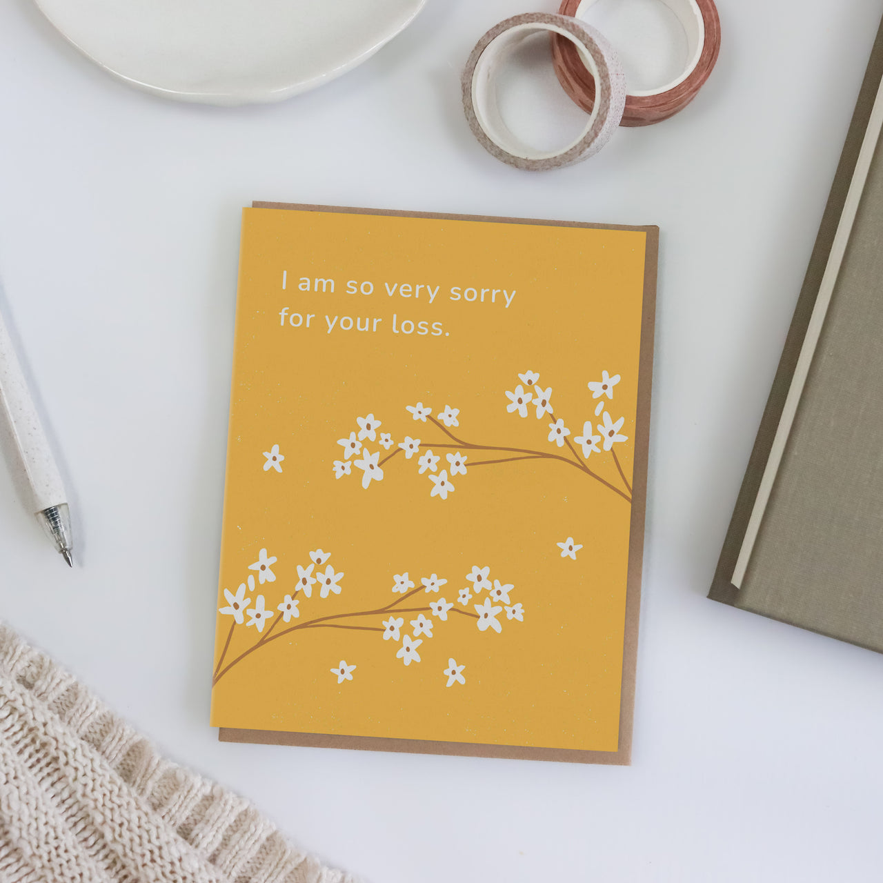 So Very Sorry for Your Loss Sympathy Card | Overflow & Co.