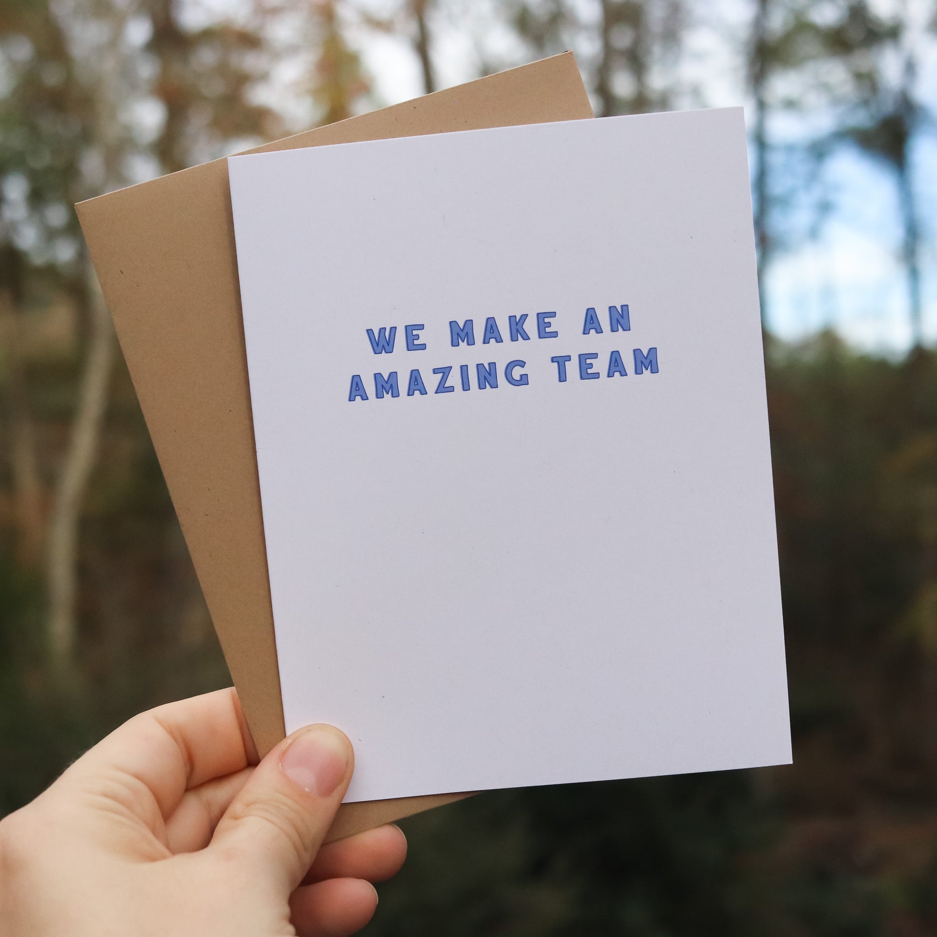 We Make an Amazing Team Encouragement Card | Overflow & Co.
