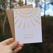 Simply Sunshine Encouragement Card | Overflow & Co.