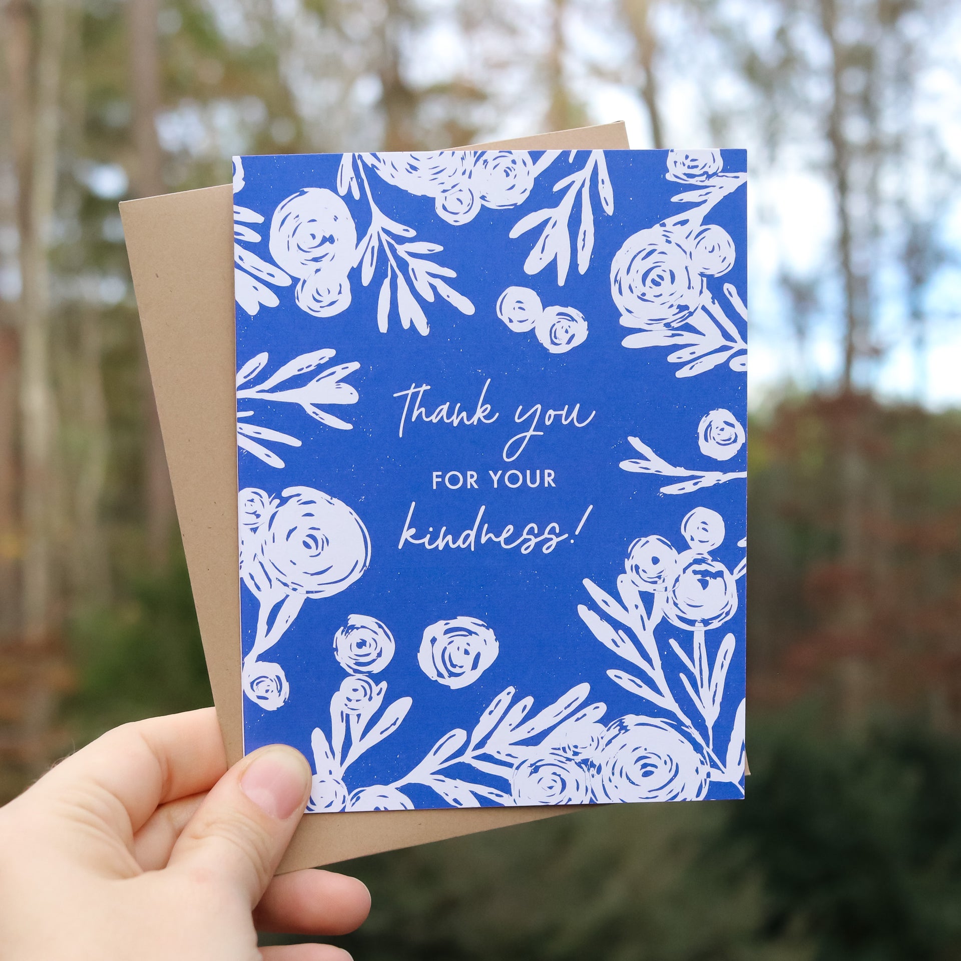 Thank You for Your Kindness Card | Overflow & Co.