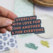 overflow with love | be welcome collection | overflow & co