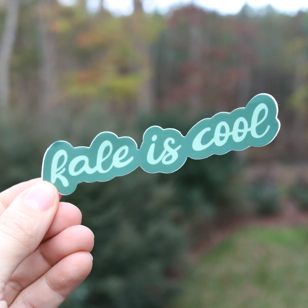 kale is cool sticker | farmer's market collection | overflow & co