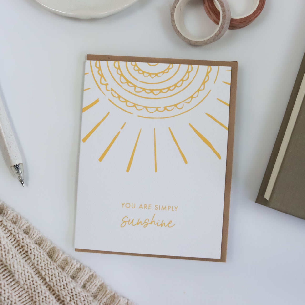 Simply Sunshine Encouragement Card | Overflow & Co.