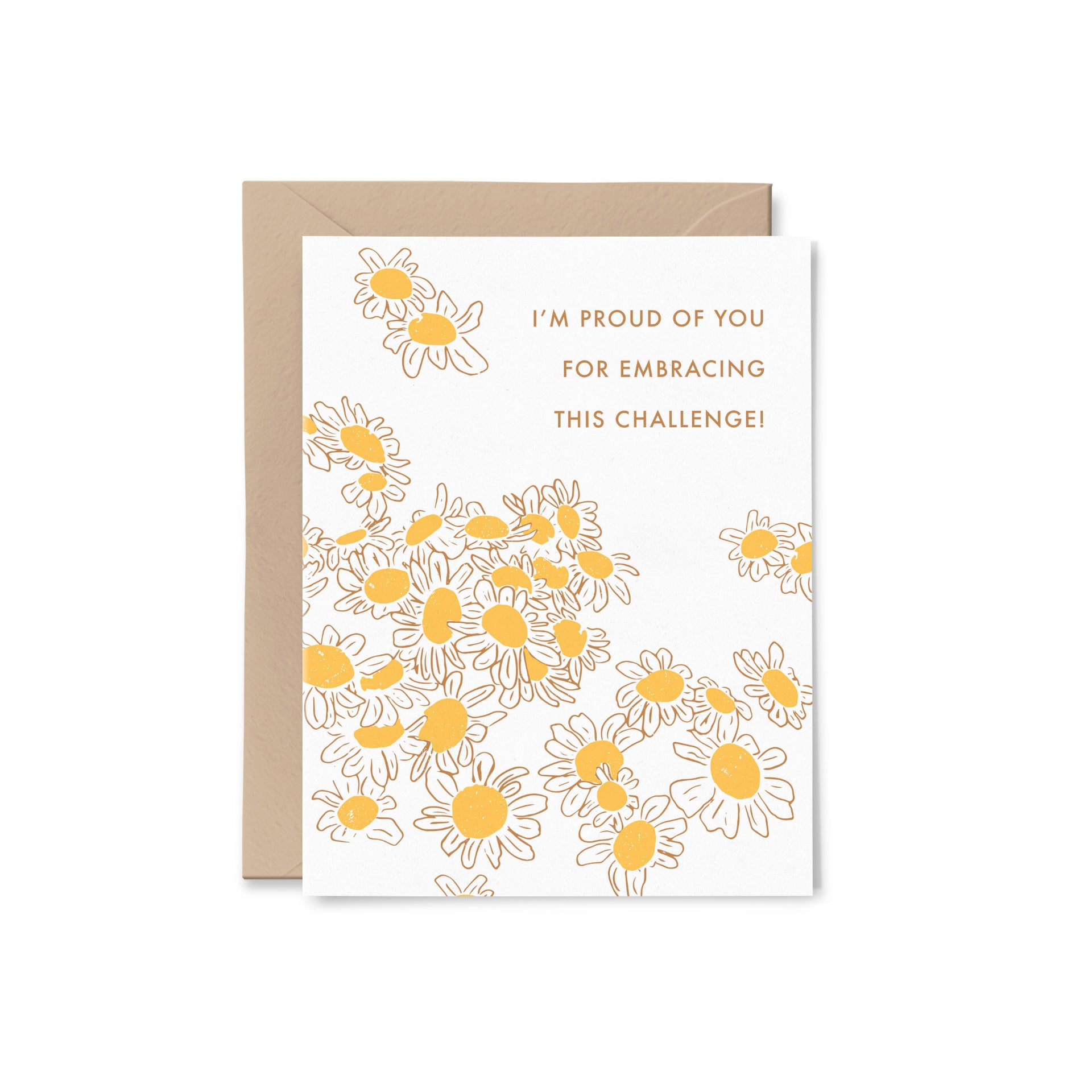 Proud of You For Embracing This Challenge Encouragement Card | Overflow & Co.
