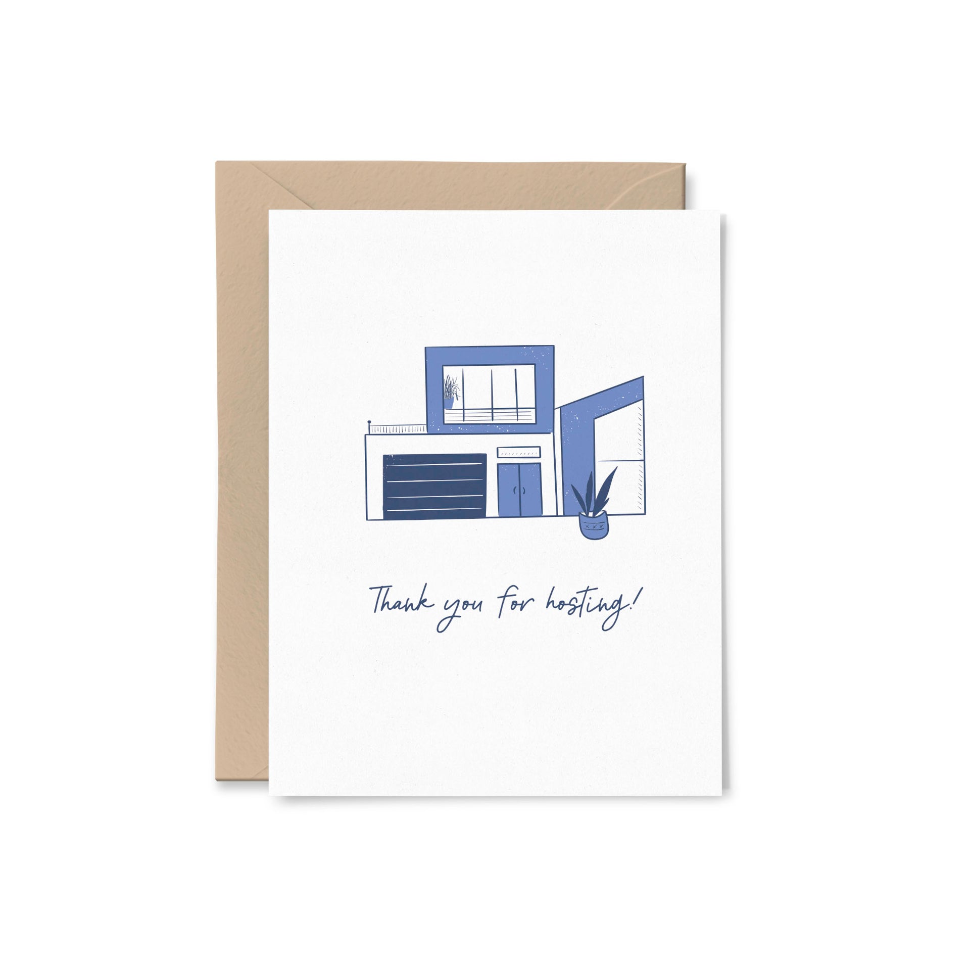 Thank You for Hosting Friendship & Hospitality Card | Overflow & Co.